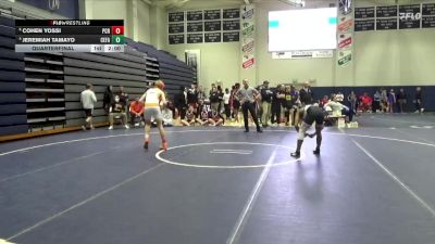 144 lbs Quarterfinal - Cohen Yossi, Prairie, Cedar Rapids vs Jeremiah Tamayo, Cedar Falls