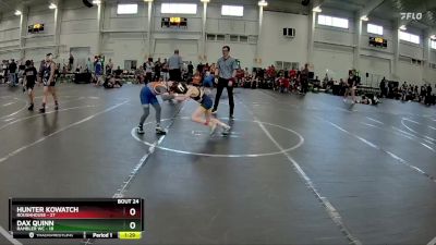 80 lbs Round 5 (10 Team) - Hunter Kowatch, ROUGHHOUSE vs Dax Quinn, Rambler WC