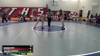 120 lbs Quarters & Wb (16 Team) - Graham Jourdan, Homewood Hs vs Colton West, Bob Jones