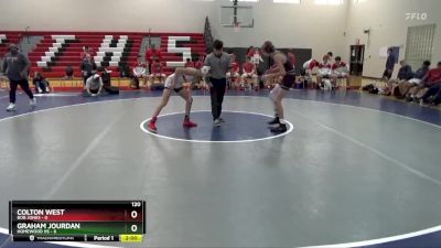 120 lbs Quarters & Wb (16 Team) - Graham Jourdan, Homewood Hs vs Colton West, Bob Jones