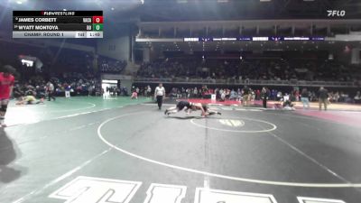 165 lbs Champ. Round 1 - James Corbett, Vacaville vs Wyatt Montoya, Del Oro