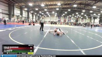 80 lbs Rd# 10- 4:00pm Saturday Final Pool - Ty Martin, Iowa Black vs Collin Bagdonas, Team Ohio