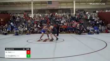 195 lbs Prelims - Matt Hain, Bishop Lynch High School vs Dennis Dougherty, Jesuit High School - New Orleans