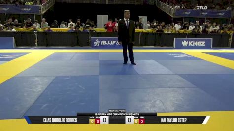 Elias Rodolfo Torres vs Kai Taylor Estep 2026 Pan Kids Jiu-Jitsu IBJJF Championship