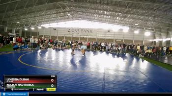 235 lbs Semifinal - Keilikki Nau Rarick, Westlake vs Lynessia Duran, Olathe