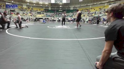 285 lbs Semifinal - Jimmy Brousseau, Paris Wrestling Club vs Kyler Pettit, Bauxite Mini Miners Wrestling