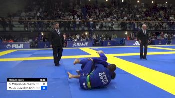 ANTONIO MIGUEL DE ALENCAR vs MAURICIO DE OLIVEIRA SANTOS 2024 European Jiu-Jitsu IBJJF Championship