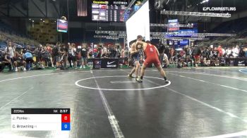 220 lbs Rnd Of 64 - Jace Punke, Illinois vs Cullen Browning, Indiana