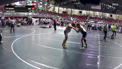 160 lbs Cons. Semi - Ty Wood, Wrestling With Character vs Jack Ryan, Central Valley