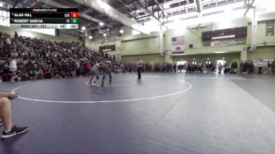 157 lbs Cons. Round 3 - Robert Garcia, EAGLE ROCK vs Alan Hill, CARSON