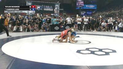 125 lbs Champ. Rd Of 64 - Taylor McKenzie, North Carolina vs Cameron Lord, Florida