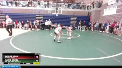 112 lbs Round 2 - Swayze Kelly, Internal Quest vs Alizae Gomez, Bulldog Wrestling Club