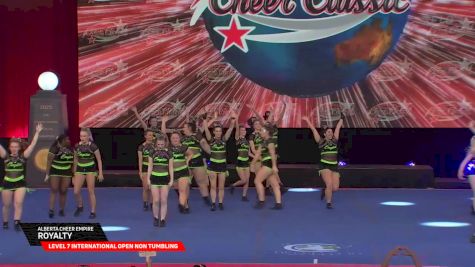 Alberta Cheer Empire - Royalty [2025 L7 International Open Non Tumbling Semis] 2025 The Cheerleading Worlds