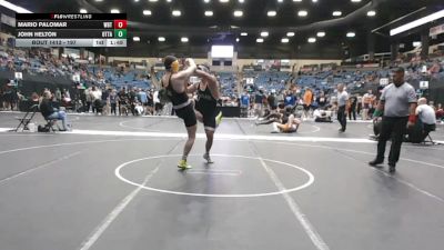 197 lbs Champ. Round 3 - John Helton, Ottawa University vs Mario Palomar, Wayland Baptist (Texas)
