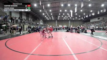 165E Quarterfinal - Mason Wren, Lincoln Christian vs Sawyer Goodwin, Jackson