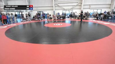 126 lbs Cons. Rd Of 16 - Sonny Solano, Duran Wrestling Club vs Diego Gamez, Dethrone