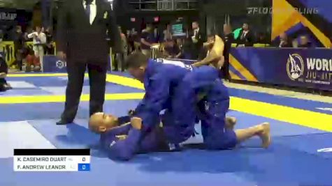 KAYNAN CASEMIRO DUARTE vs FELLIPE ANDREW LEANDRO SILVA 2022 World Jiu-Jitsu IBJJF Championship