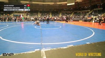 98 lbs Semifinal - Kylee Ooton, Prodigy Elite Wrestling vs Esperanza Gallegos, NM Gold