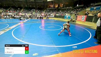 73 lbs Round Of 32 - Isaac Millz, Pomona Elite vs Jagger Bryant, Tuttle Wrestling