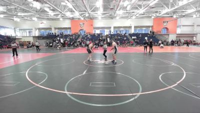 285 lbs Champ. Round 2 - Sebastian Juarez-Safran, Slippery Rock Club Team vs Michael Sipps, Lycoming