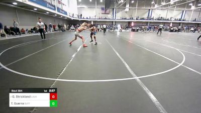 133 lbs Consi Of 16 #1 - Gable Strickland, Lock Haven-Unattached vs Troy Guerra, Buffalo