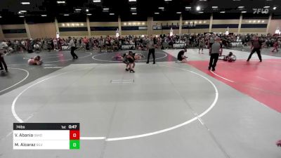 74 lbs Final - Vincent Abania, Oakdale WC vs Mason Alcaraz, Silverback WC