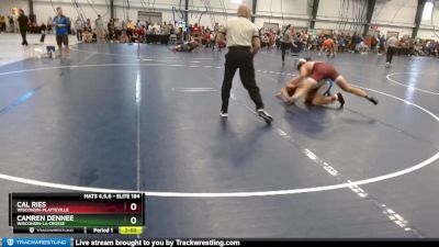 Elite 184 lbs Cons. Round 1 - Cal Ries, Wisconsin-Platteville vs Camren Dennee, Wisconsin-La Crosse