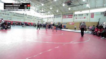 135 lbs Quarterfinal - Charlotte Devlin, Montgomery Santa Rosa vs Alexanna Herbelin, Berkeley