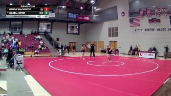 117 lbs Quarterfinal - Maddie Mackenzie, Simon Fraser University vs Isabell Ortiz, Fort Hays State