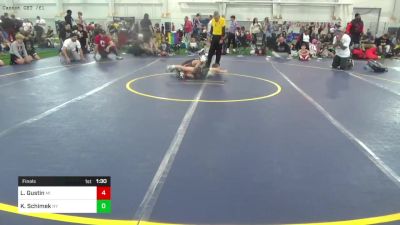 65-B lbs Final - Levi Gustin, MI vs Kamdyn Schimek, NY