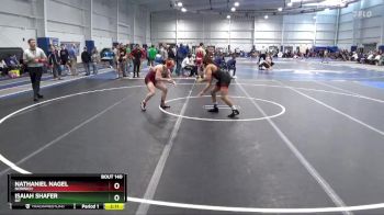 141 lbs Quarterfinal - Isaiah Shafer, RIT vs Nathaniel Nagel, Norwich