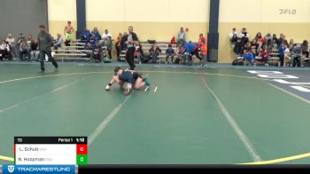 70 lbs 1st Place Match - Lincoln Schulz, Summit Wrestling Academy vs Nathan Hoopman, Summit Wrestling Academy