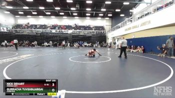 157 lbs Quarterfinal - Gurracha Tuvshinjargal, Cerritos vs Nick Dehart, Fresno City