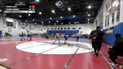 150 Boys Champ. Round 1 - Joseph Iredell, Carlsbad vs Joseph Zaky, Vista