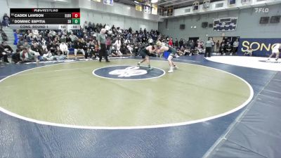 190 lbs Cons. Round 1 - Dominic Espitia, South Hills vs Caden Lawson, El Dorado