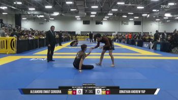 Jonathan Andrew Yap vs Alejandro Swait Cordova 2026 Pan IBJJF Jiu-Jitsu No-Gi Championship