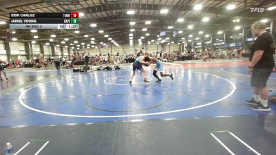 138 lbs Rr Rnd 2 - Erik Carlile, Team Diamond Fish - HSB vs Jairel Young, Capital City Wrestling Club - HSB