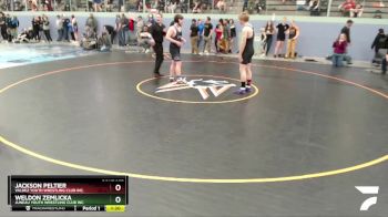 187 lbs Round 2 - Weldon Zemlicka, Juneau Youth Wrestling Club Inc. vs Jackson Peltier, Valdez Youth Wrestling Club Inc.