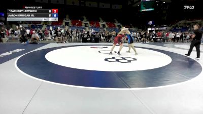 215 lbs Champ. Rd Of 16 - Zachary Leftwich, VA vs Aaron Dunigan Jr., WI