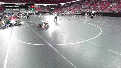 D2-285 lbs Quarterfinal - Hunter Vander Heiden, Freedom vs Jackson Meyer, Neillsville/Greenw./Loyal