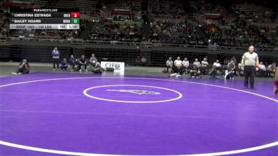 100 lbs Final - Christina Estrada, Buchanan vs Bailey Hoard, Monache