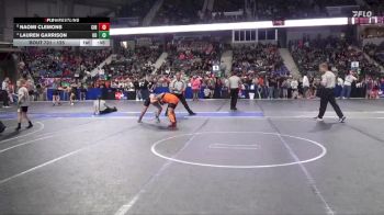 125 lbs Quarterfinal - Naomi Clemons, Circle vs Lauren Garrison, Ogden`s Outlaws