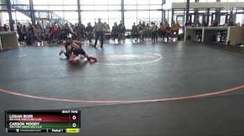 135 lbs Cons. Semi - Carson Moody, Westside Wrestling Club vs Logan Ross, Big Game Wrestling Club