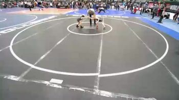 49 lbs Quarterfinal - James Catapano, VHW vs Ezequiel Gutierrez, RedWave Wrestling