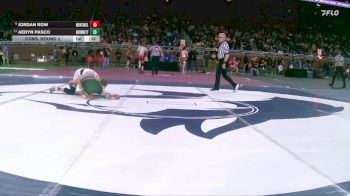 D4-120 lbs Cons. Round 2 - Aedyn Pasco, Brown City vs Jordan Row, Blanchard Montabella