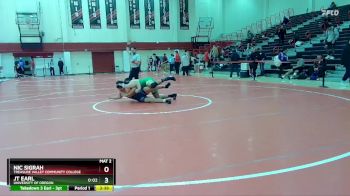 197 lbs 3rd Place Match - Nic Sigrah, Treasure Valley Community College vs Jt Earl, University Of Oregon