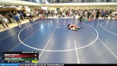 138 lbs Semifinal - Uriah Auguletto, Sanderson Wrestling Academy vs Brody Rydalch, North Salt Lake