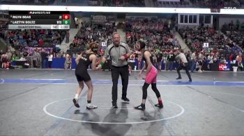 100 lbs Quarterfinal - Laetyn Boltz, WTC vs Rilyn Beas, Jr Viking