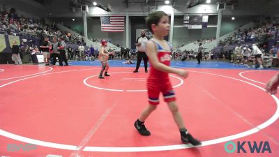 83 lbs Rr Rnd 1 - Madilynn Filby, Collinsville Cardinal Youth Wrestling vs Bryar Burch, Team Tulsa Wrestling Club