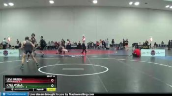 149 lbs Quarters & 1st Wb (16 Team) - Levi Green, Baker (Kan.) vs Cyle Wells, Lourdes University